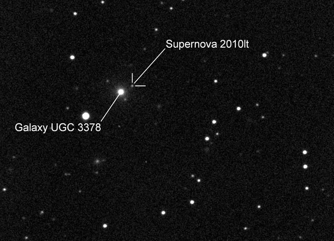 10-year-old Is Youngest to Discover Exploding Star